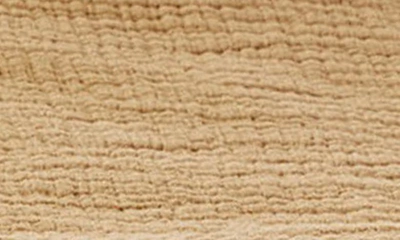 Shop Coyuchi Topanga Organic Cotton Matelassé Blanket In Hazel