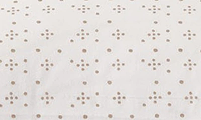 Shop Coyuchi Print Organic Cotton Percale Sheet Set In Fawn Dot