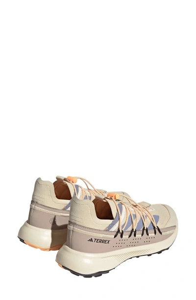 Shop Adidas Originals Terrex Voyager 21 Canvas Running Shoe In Strata/ Violet/ Orange