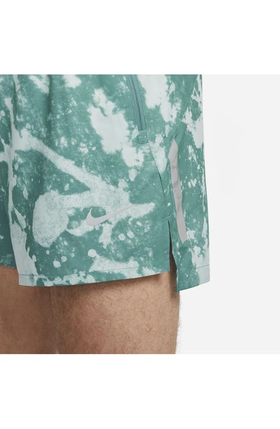 Shop Nike Dri-fit Run Division Stride Shorts In Mineral Teal