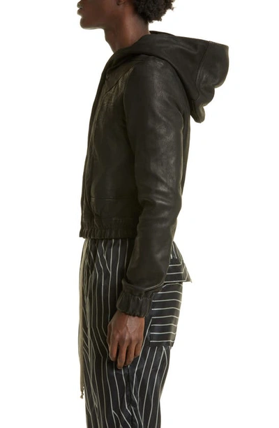 Rick Owens 2009 Gradient Lamb Leather Jacket - Black Outerwear, Clothing -  RIC40783