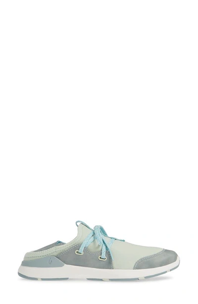 Shop Olukai Miki Li Convertible Sneaker In Pale Moss/ Dolphin Fabric
