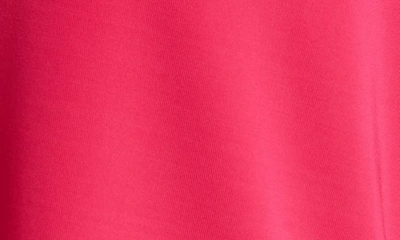 Max Mara Locarno Side-split Stretch-woven Top In Fuchsia