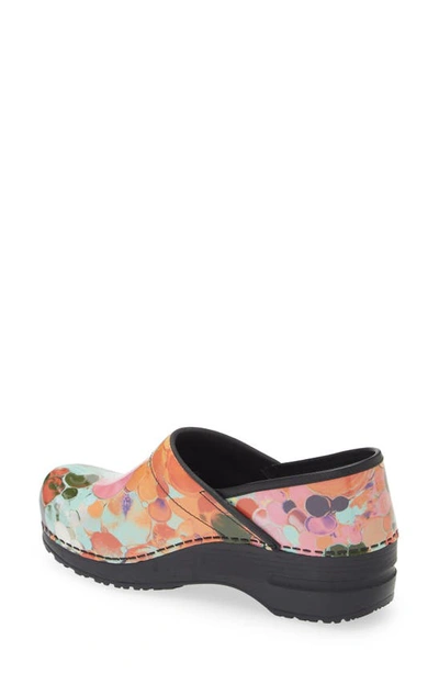 Shop Sanita Restin Clog In Blue Multi