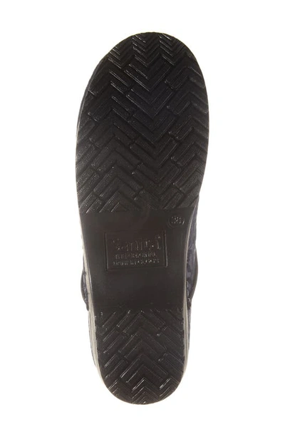 Sanita Pardus Leopard Print Clog In Navy