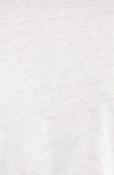 Shop Hugo Boss Press Heathered Linen Piqué Polo In White