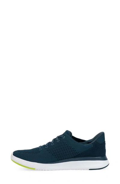 Shop Kizik Gender Inclusive Lima Knit Slip-on Sneaker In Tidepool