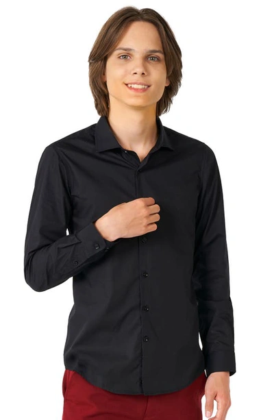 Shop Opposuits Kids' Black Knight Dress Shirt