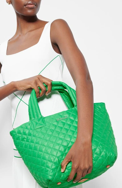 Shop Mz Wallace Small Metro Deluxe Tote In Bright Green