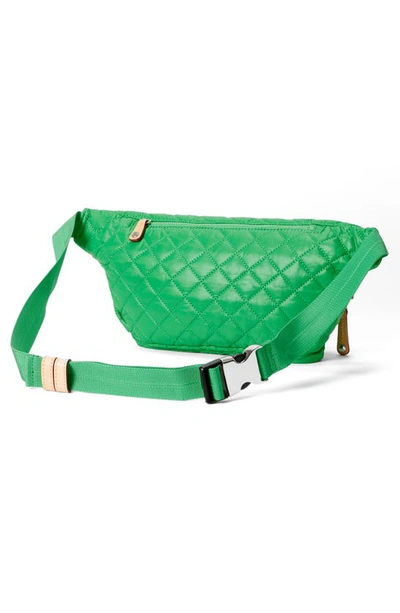 Shop Mz Wallace Metro Sling Bag In Bright Green