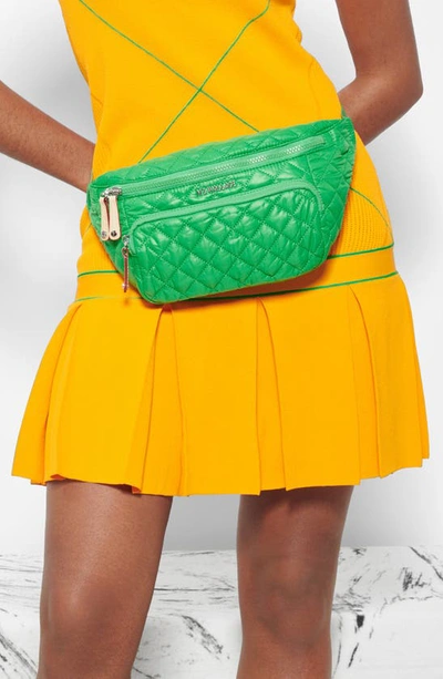 Shop Mz Wallace Metro Sling Bag In Bright Green