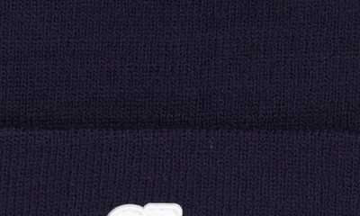 Shop A Life Well Dressed Culture Statement Beanie In Navy
