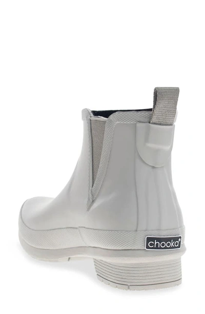 Shop Chooka Waterproof Chelsea Rain Boot In Taupe