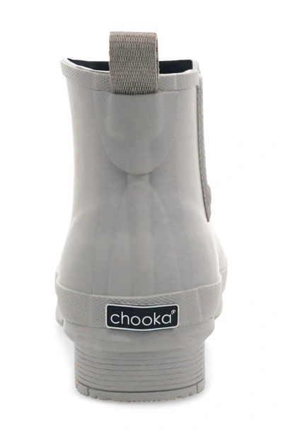 Shop Chooka Waterproof Chelsea Rain Boot In Taupe