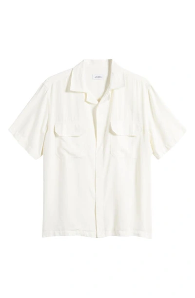Shop Saturdays Surf Nyc Gibson Short Sleeve Camp Shirt In Ivory