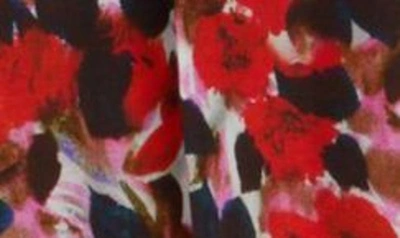 Shop Dries Van Noten Palmira Floral Pants In Red 352