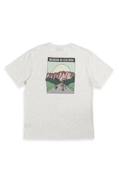Rodd & Gunn The Crown Range Graphic Tee In Ice