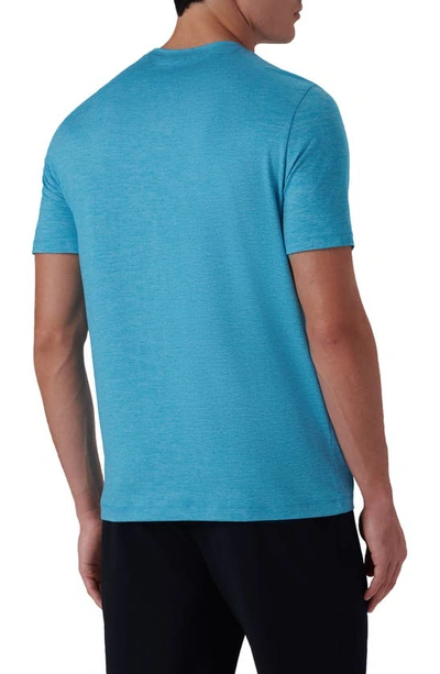Bugatchi Crewneck T-shirt In Aqua