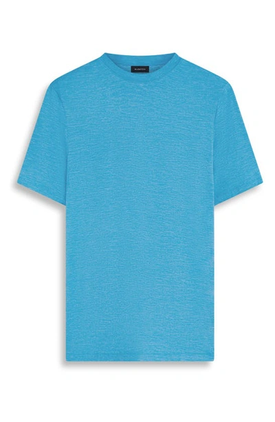 Bugatchi Crewneck T-shirt In Aqua