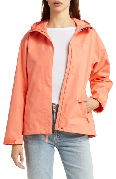 Shop Helly Hansen 'seven' Rain Jacket In Peach Echo