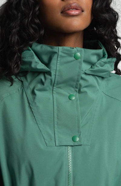 Shop Lole Piper Waterproof Oversize Rain Jacket In Basil