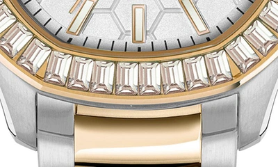 Shop Philipp Plein Spectre Bracelet Watch, 38mm X 45mm In Two Tone
