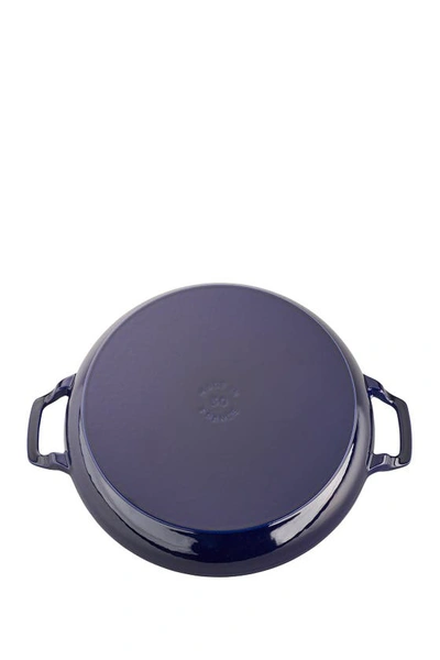 Staub Dark Blue 3.5 Qt. Braiser In Dark Blue