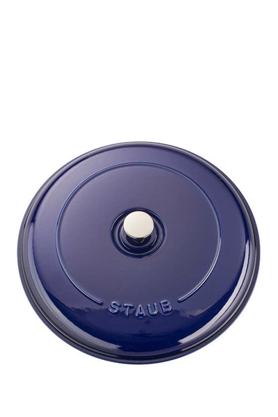 Staub Dark Blue 3.5 Qt. Braiser In Dark Blue