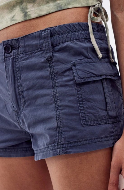 Shop Bdg Urban Outfitters Y2k Twill Cargo Shorts In Charcoal