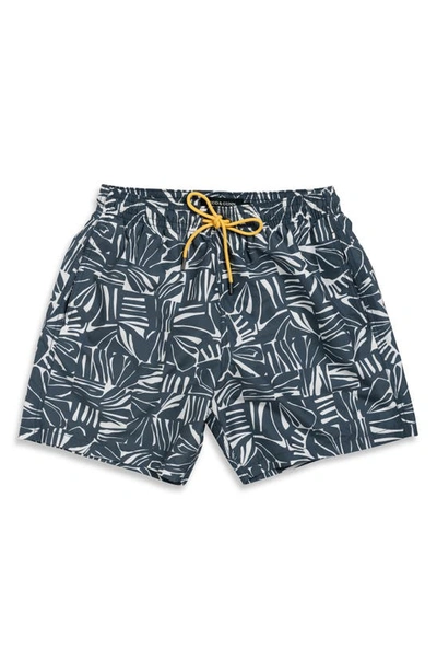 Shop Rodd & Gunn Hans Island Swim Trunks In Bluestone