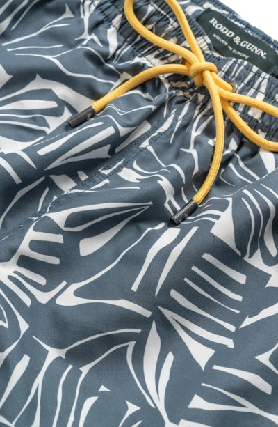 Shop Rodd & Gunn Hans Island Swim Trunks In Bluestone