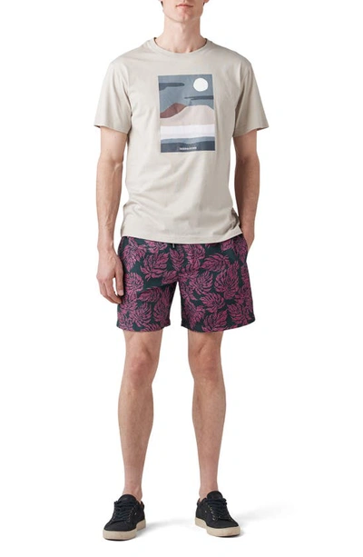 Rodd & Gunn Midnight Cotton Graphic Tee In Sand