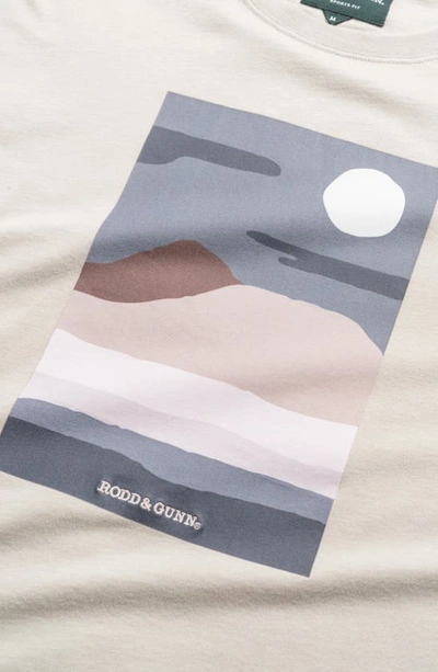 Rodd & Gunn Midnight Cotton Graphic Tee In Sand