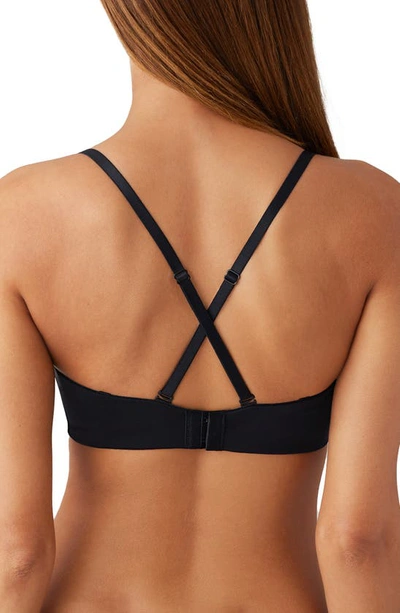 B.tempt'd By Wacoal Future Foundation Underwire Strapless Push-up Bra In Night