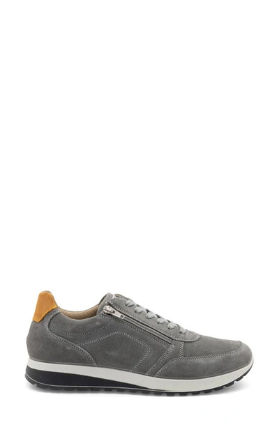 Shop Ara Murray Zip Sneaker In Grey Suede