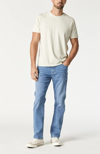 Mavi Jeans Raw Edge Cotton T-shirt In Tofu