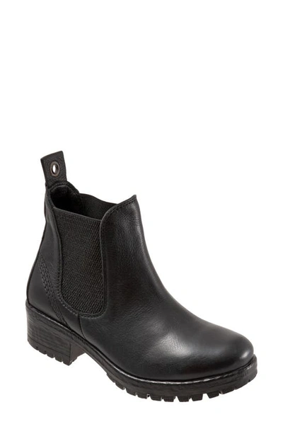 Shop Bueno Florida Chelsea Boot In Black Leather