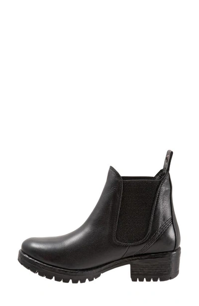 Shop Bueno Florida Chelsea Boot In Black Leather