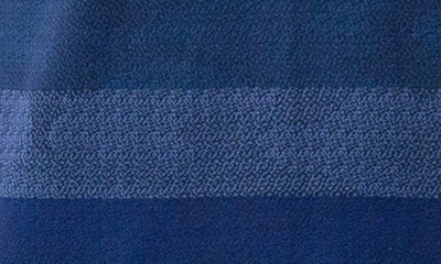 Shop Maceoo Mozartpolk Blue Stripe Cotton Polo