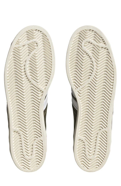 Shop Adidas Originals Suerpstar Supermodified Lifestyle Shoe In Olive Strata/ White/ Off White