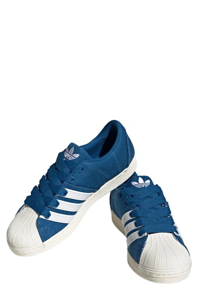 Shop Adidas Originals Suerpstar Supermodified Lifestyle Shoe In Dark Marine/ White/ Off White