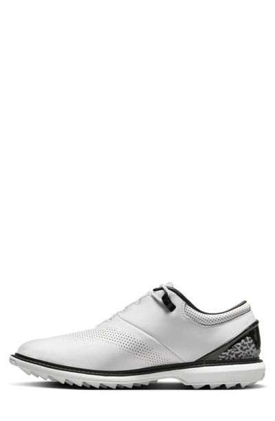 Shop Jordan Adg 4 Golf Shoe In White/ White/ Black