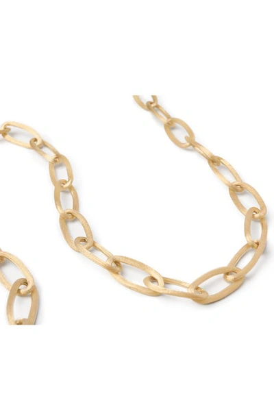 Shop Marco Bicego Convertible Long Link Necklace In Yellow Gold