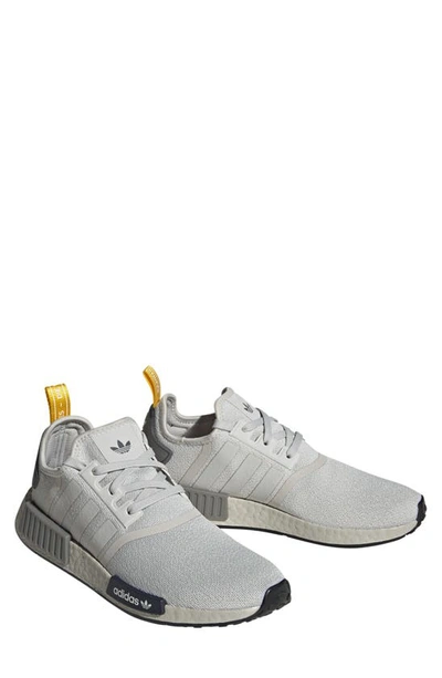 Shop Adidas Originals Nmd R1 Primeblue Sneaker In Grey/ Legend Ink