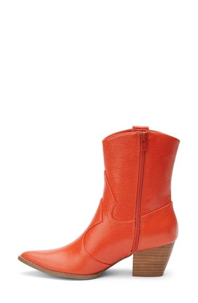 Coconuts By Matisse Bambi Western Boot In Fire Snake