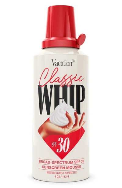 Shop Vacation Classic Whip Spf 30 Sunscreen Mousse, 4 oz