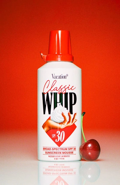 Vacation Classic Whip Spf 30 Sunscreen Mousse 4 Oz.
