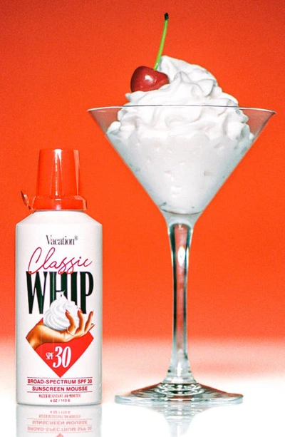 Vacation Classic Whip Spf 30 Sunscreen Mousse 4 Oz.