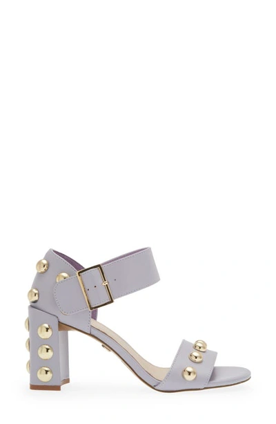 Shop Cecelia New York Gail Stud Sandal In Pomp Purple