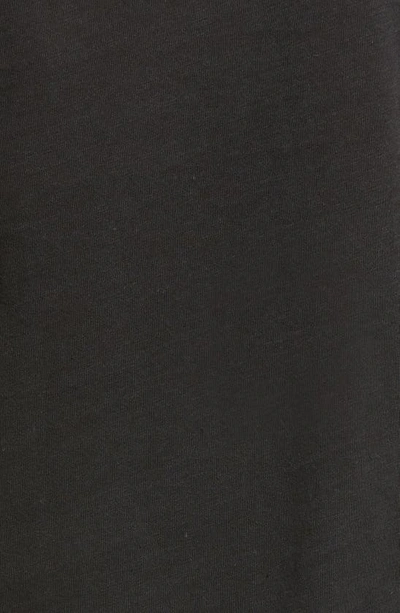 Allsaints Womens Black Anna Crewneck Cotton T-shirt 16 In Black